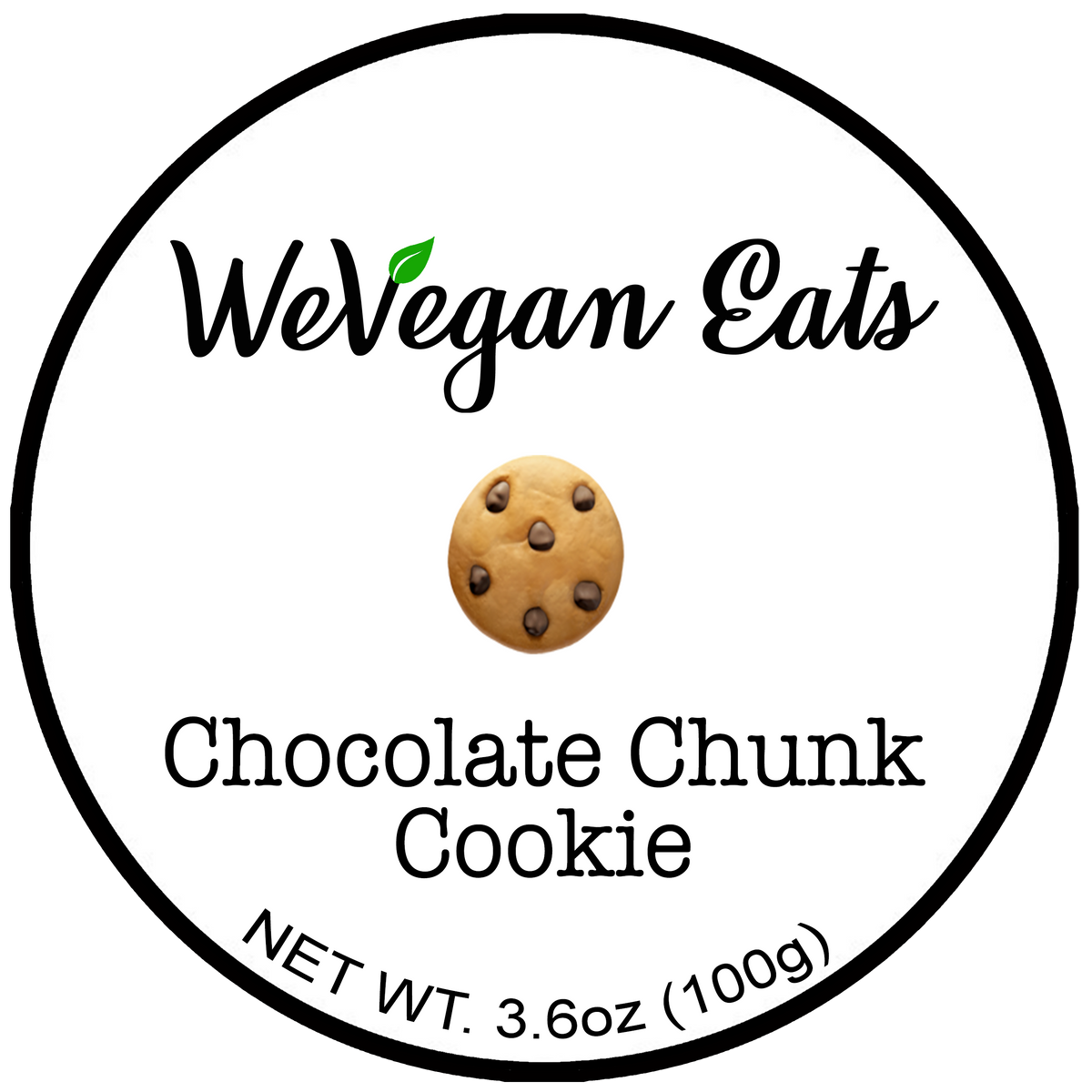 Chocolate Chunk Cookie – WeVegan Eats