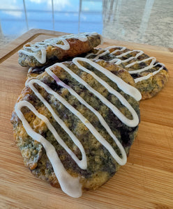 Lemon Blueberry  Swirl Cookie