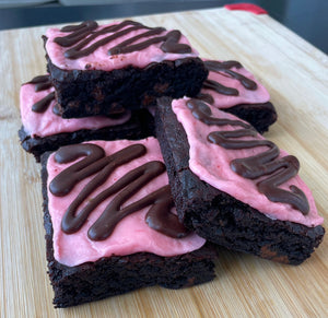 Strawberry Chocolate Sundae Brownie (GF)