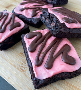 Strawberry Chocolate Sundae Brownie (GF)