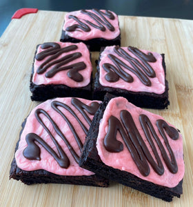 Strawberry Chocolate Sundae Brownie (GF)