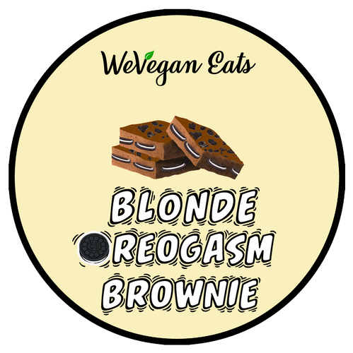 Blonde Oreogasm Brownie