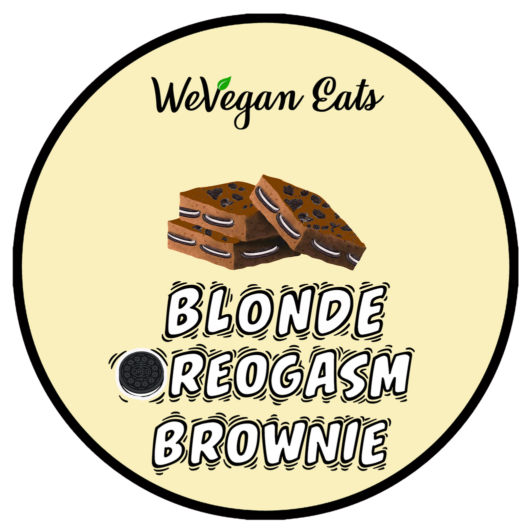 Blonde Oreogasm Brownie
