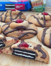 Load image into Gallery viewer, Cherry Garcia Oreo Cookie Bombs