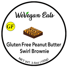 Load image into Gallery viewer, Gluten Free Peanut Butter Swirl Brownie