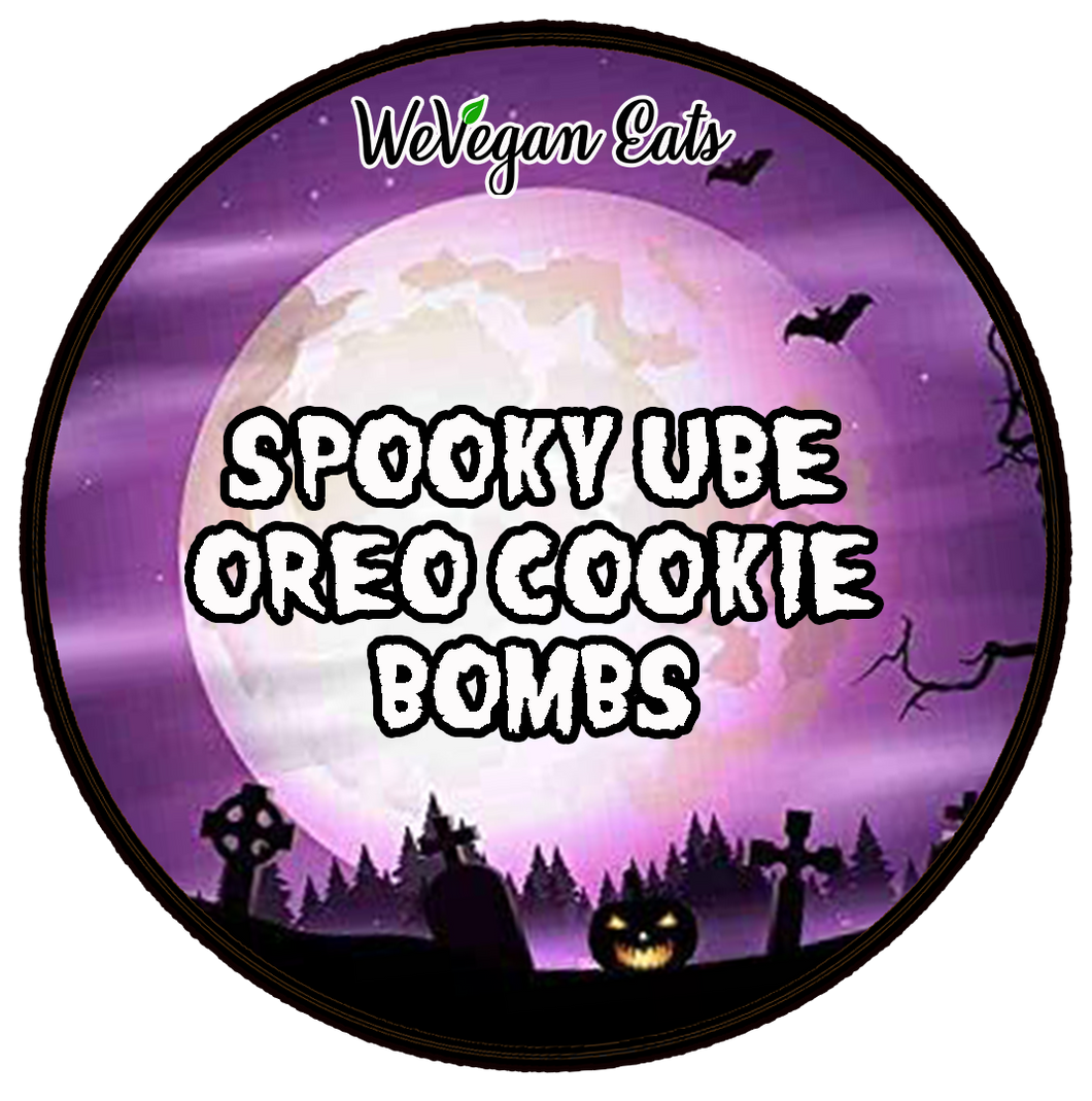 Spooky Ube Oreo Cookie Bombs